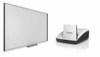 Интерактивный комплект SMART BOARD SBM787V с проектором BENQ MW855UST+