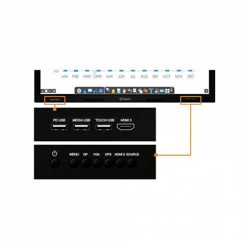 Интерактивная панель IQBoard IQTouch 86" LE086MD